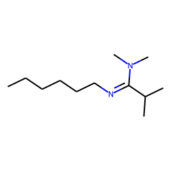 N,N-Dimethyl-N'-hexyl-isobutyramidine