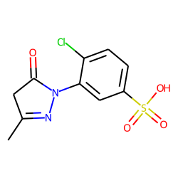 1-(2'-Chloro-5'-sulfophenyl)-3-methyl-5-pyrazolone