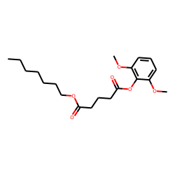 Glutaric acid, 2,6-dimethoxyphenyl heptyl ester