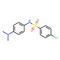 Aniline, n,n-dimethyl-p-(p-chlorophenylsulfonamido)-