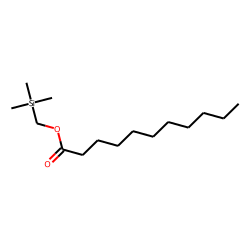 (Trimethylsilyl)methyl undecanoate