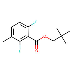 2,6-Difluoro-3-methylbenzoic acid, neopentyl ester