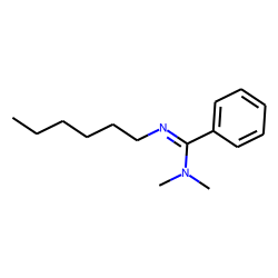 N,N-Dimethyl-N'-hexyl-benzamidine