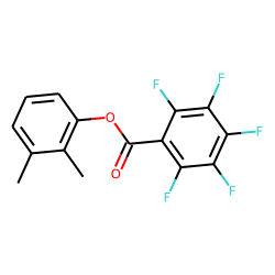 Pentafluorobenzoic acid, 2,3-dimethylphenyl ester