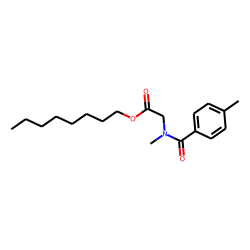 Sarcosine, N-(4-methylbenzoyl)-, octyl ester