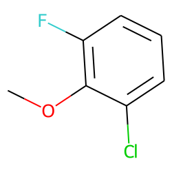 2-Chloro-6-fluorophenol, methyl ether