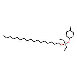 Silane, diethyl(cis-4-methylcyclohexyloxy)heptadecyloxy-