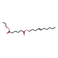 Adipic acid, dec-4-enyl propyl ester