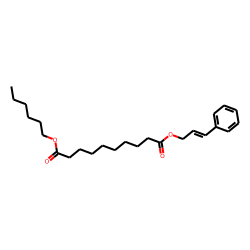 Sebacic acid, hexyl 3-phenylallyl ester