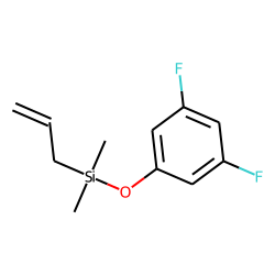 1,3-Difluoro-5-dimethyl-(allyl)-silyloxybenzene