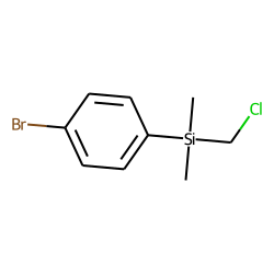 Silane, chloromethyl, dimethyl, 4-bromophenyl