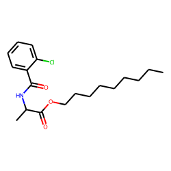 D-Alanine, N-(2-chlorobenzoyl)-, nonyl ester