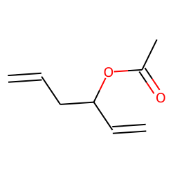 1,5-Hexadien-3-ol, acetate