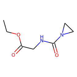 Glycine, n-(1-aziridinylcarbonyl)-, ethyl ester