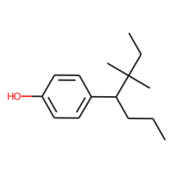 Phenol, 4-(1-propyl-2,2-dimethylbutyl)