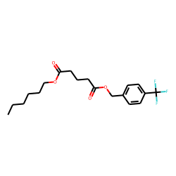 Glutaric acid, hexyl 4-(trifluoromethyl)benzyl ester
