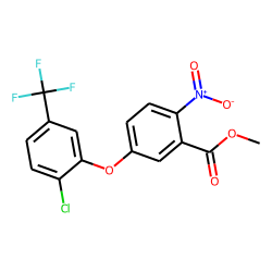 Methyl 5-[2-chloro-4-(trifluoromethyl)phenoxy]-2-nitrobenzoate