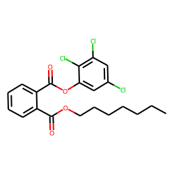 Phthalic acid, heptyl 2,3,5-trichlorophenyl ester