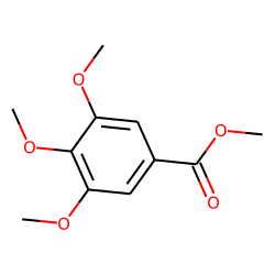 Benzoic acid, 3,4,5-trimethoxy-, methyl ester