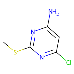 4-Pyrimidinamine, 6-chloro-2-(methylthio)-