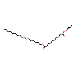 Sebacic acid, but-2-enyl heptadecyl ester