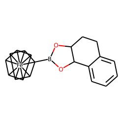 cis-1,2-Tetralinediol, ferrocenylboronate