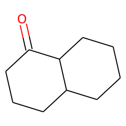 1(2H)-Naphthalenone, octahydro-, trans-