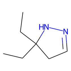 2-Pyrazoline, 5,5-diethyl