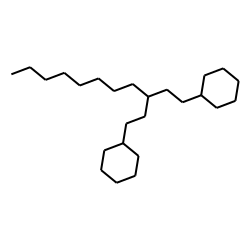 Undecane, 1-cyclohexyl-3-(2-cyclohexylethyl)-