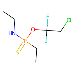 O-(2-Chloro-1,1-difluoroethyl)-N-ethylamidoethanethionophosphonate