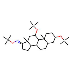 3«alpha»,11«beta»-dihydroxy-5«beta»-androstan-17-one, MO-TMS