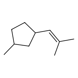 CYCLOPENTANE, 1-METHYL-3-(2-METHYL-1-PROPENYL)-