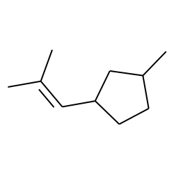 Cyclopentane, 1-methyl-3-(2-methyl-1-propenyl)-
