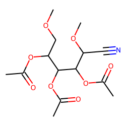 Glucose, 2,6-dimethyl, nitrile, acetylated