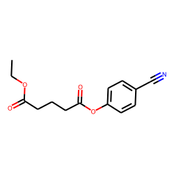 Glutaric acid, 4-cyanophenyl ethyl ester