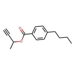 4-Butylbenzoic acid, but-3-yn-2-yl ester