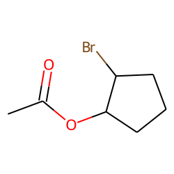 Cyclopentanol,2-bromo-,acetate,cis-
