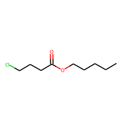 Butanoic acid, 4-chloro, pentyl ester