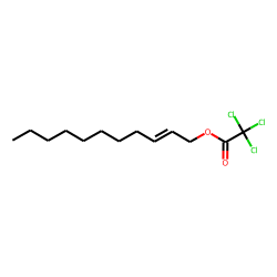 Trichloroacetic acid, undec-2-enyl ester