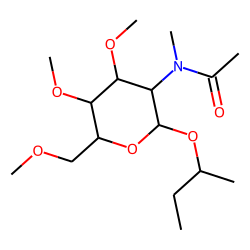 (R)-2-Butyl 2-deoxy-3,4,6-tri-O-methyl-2-(N-methylacetamido)-[3-o-glucopyranoside
