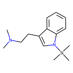 N,N-Dimethyltryptamine, TMS