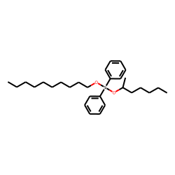 Silane, diphenyldecyloxy(hept-2-yloxy)-