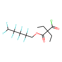 Diethylmalonic acid, monochloride, 2,2,3,3,4,4,5,5-octafluoropentyl ester