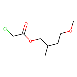 Chloroacetic acid, 4-methoxy-2-methylbutyl ester