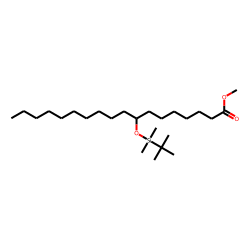 8-Hydroxy-stearic acid, methyl ester, tBDMS ether