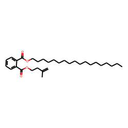 Phthalic acid, 3-methylbut-3-enyl octadecyl ester