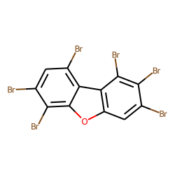 1,2,3,6,7,9-hexabromo-dibenzofuran