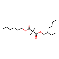 Dimethylmalonic acid, 2-ethylhexyl hexyl ester