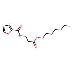«beta»-Alanine, N-(2-furoyl)-, heptyl ester