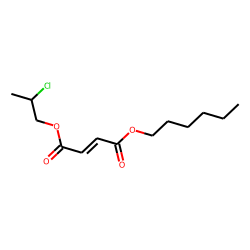 Fumaric acid, 2-chloropropyl hexyl ester